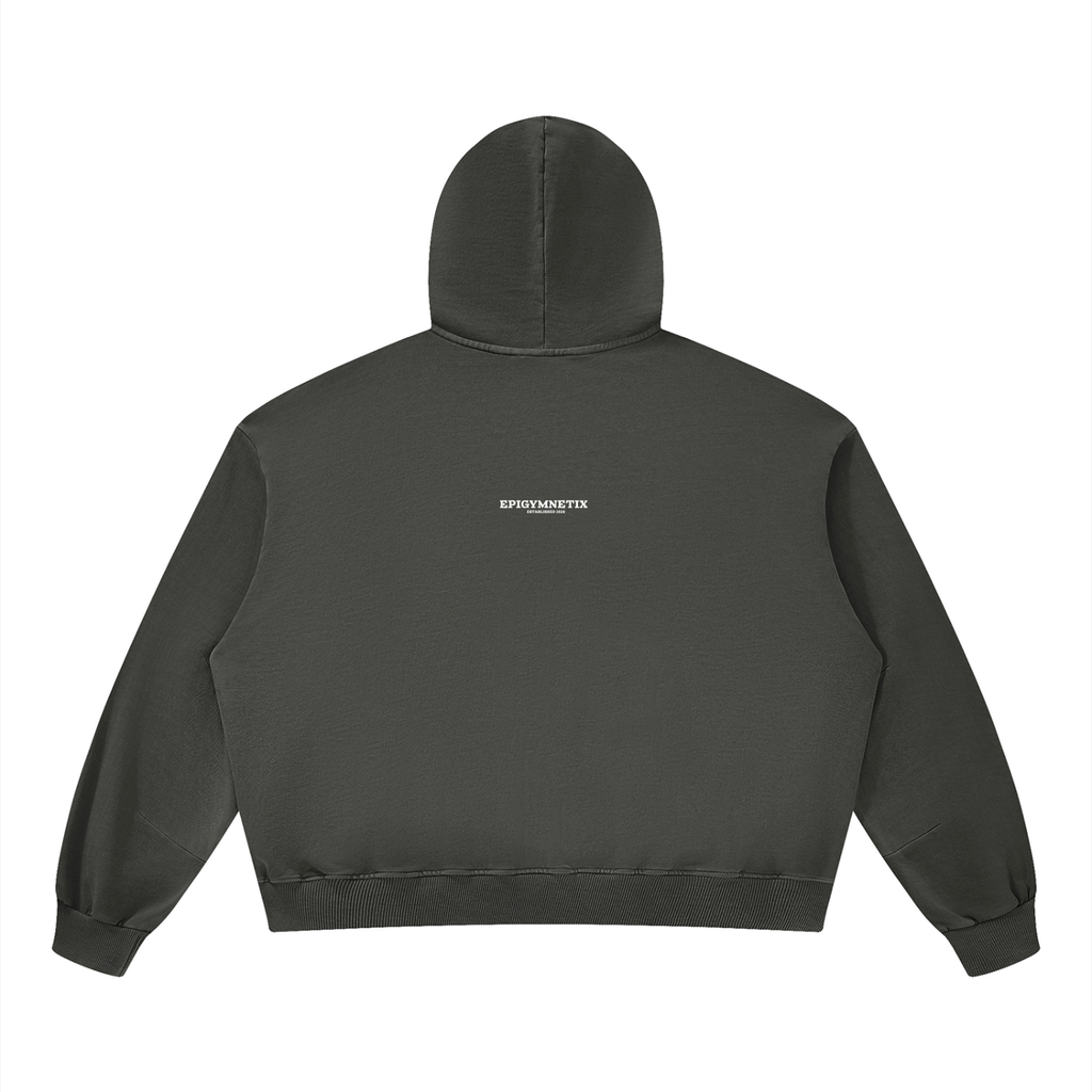 Unisex Boxy Vintage Washed Hoodie