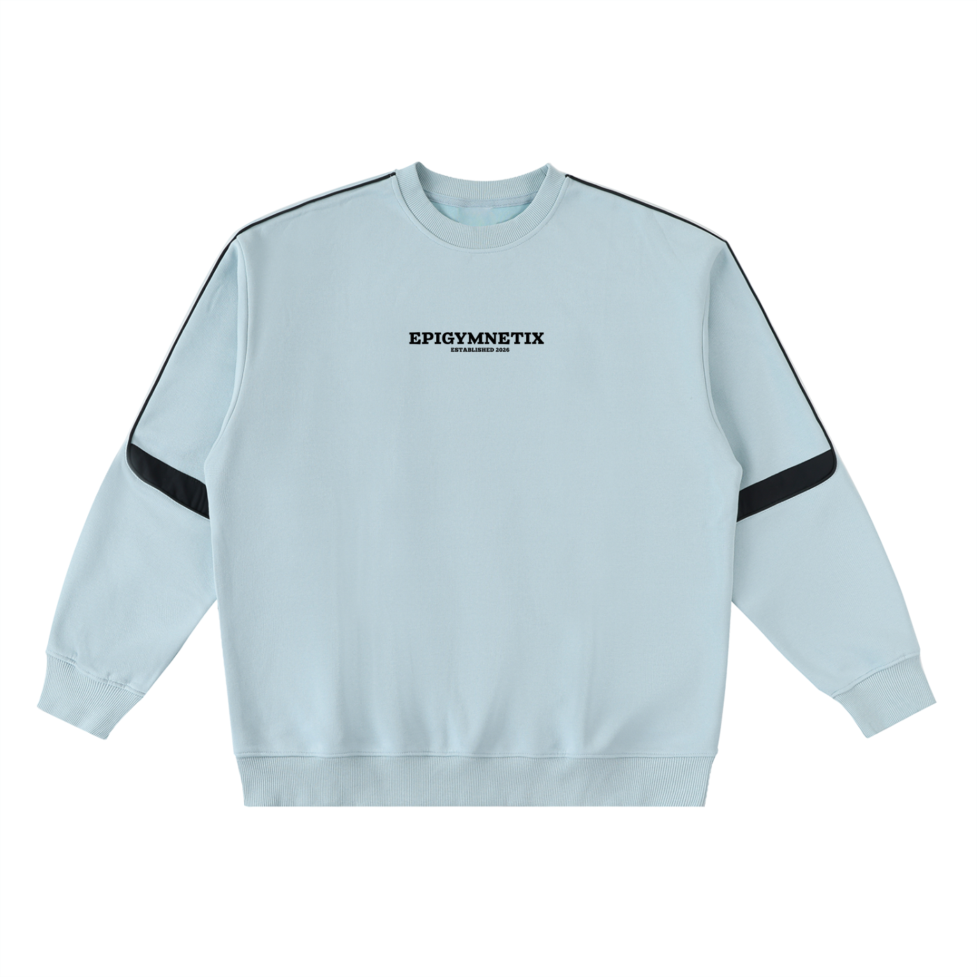 Oversized Crewneck Taped Sweatshirt