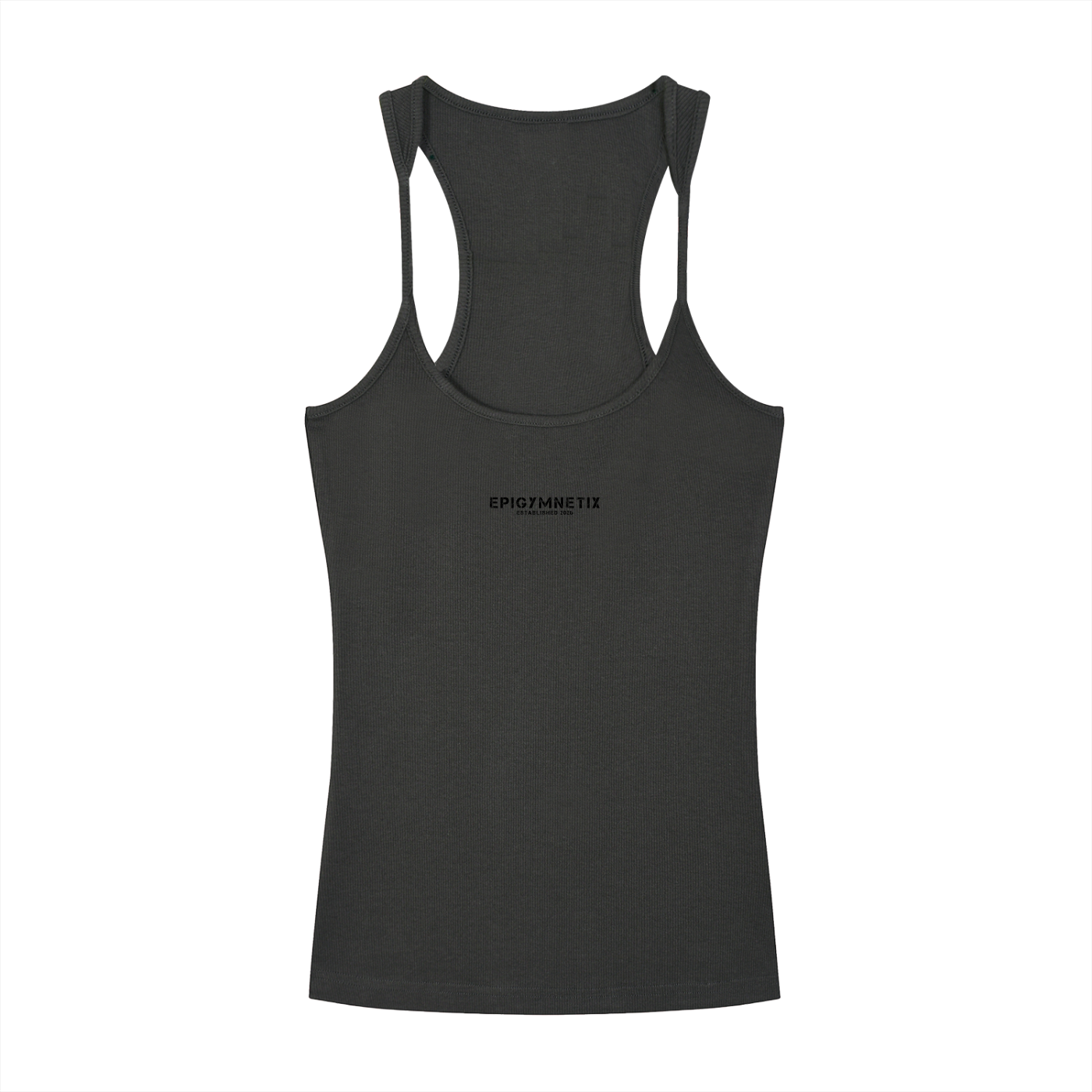 Ribbed racer back 