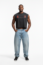 French Terry Boxy Tank Top