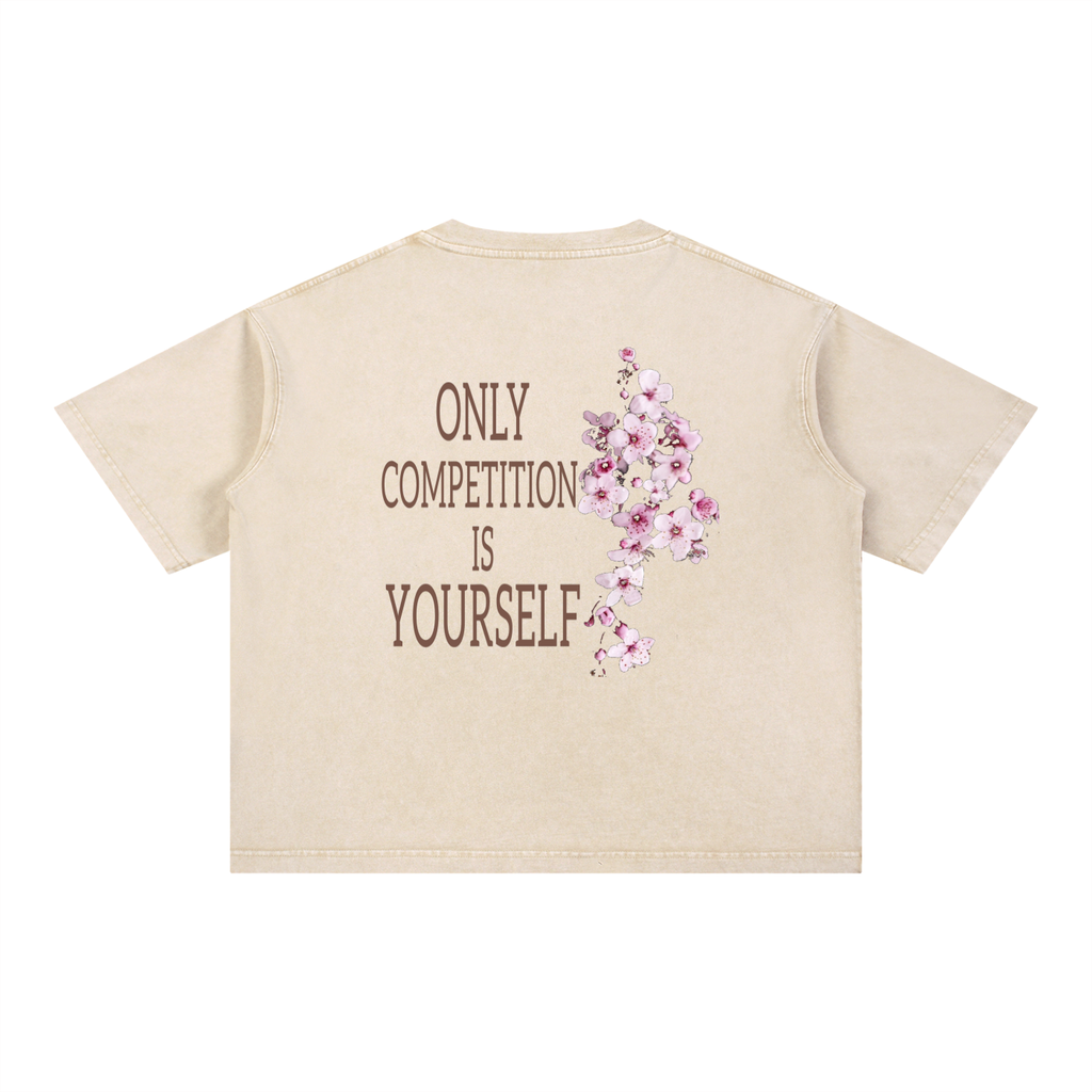 Boxy,T shirt,Only Competition is yourself