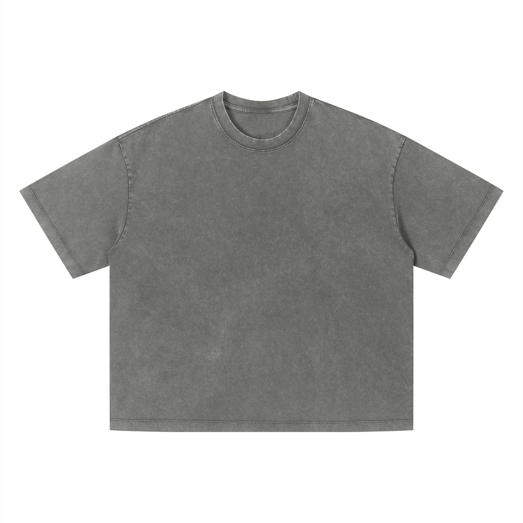 Love you all my life - Unisex Vintage Wash Boxy T-Shirt