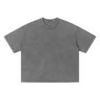 Love you all my life - Unisex Vintage Wash Boxy T-Shirt