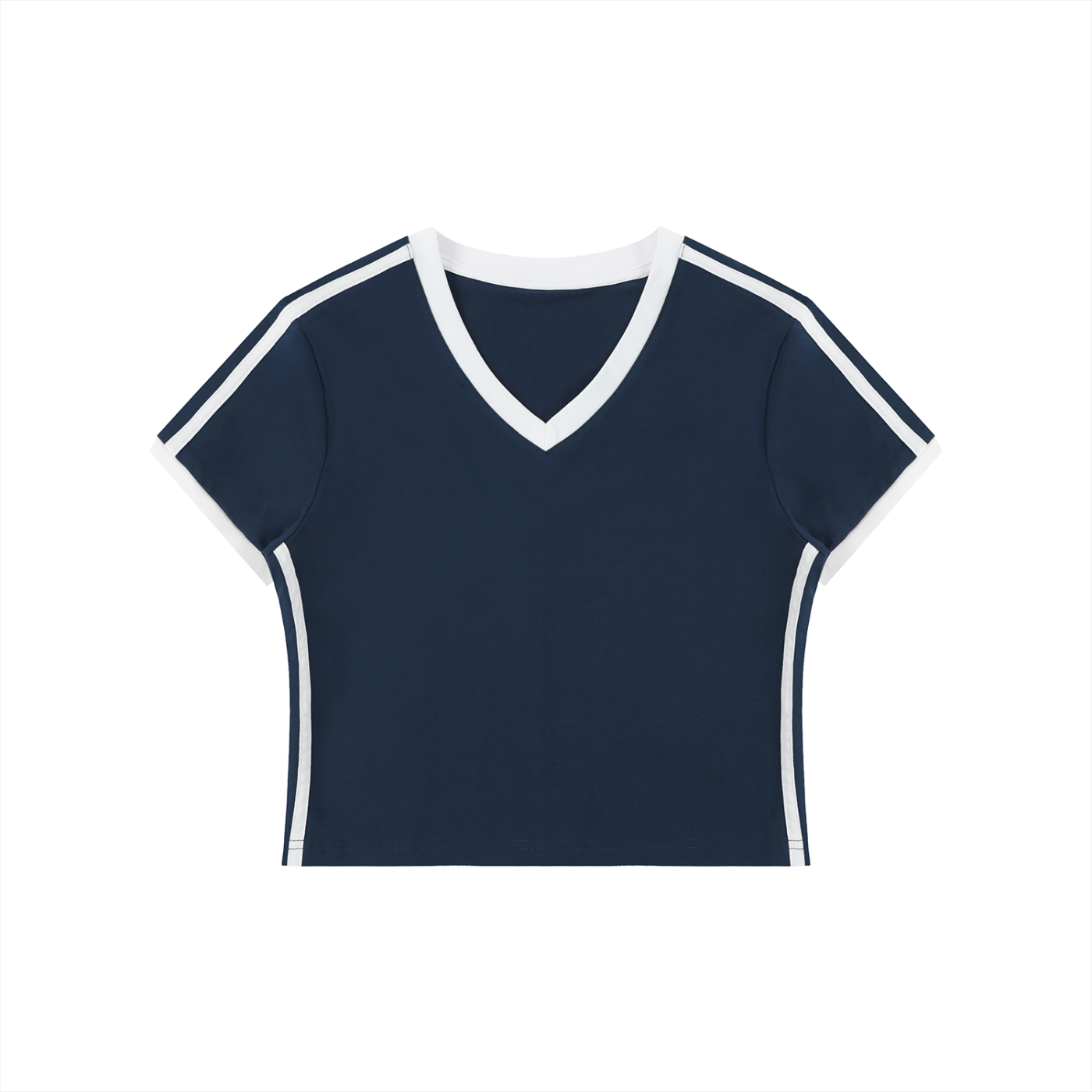 V-neck crop top,Women