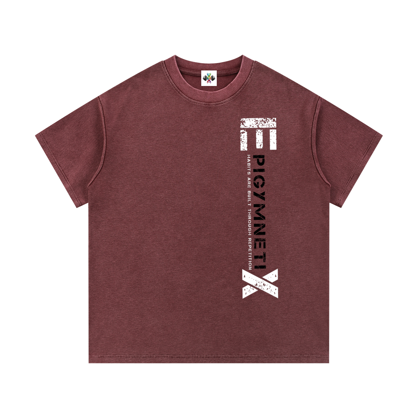 Waffle knit,T shirt