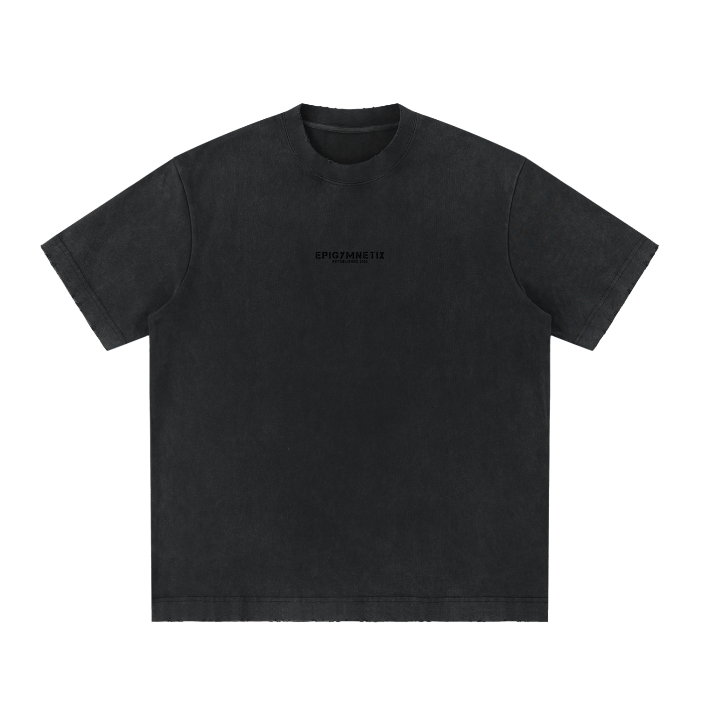 EpigymnetiX - Heavyweight Vintage Washed Frayed T-Shirt