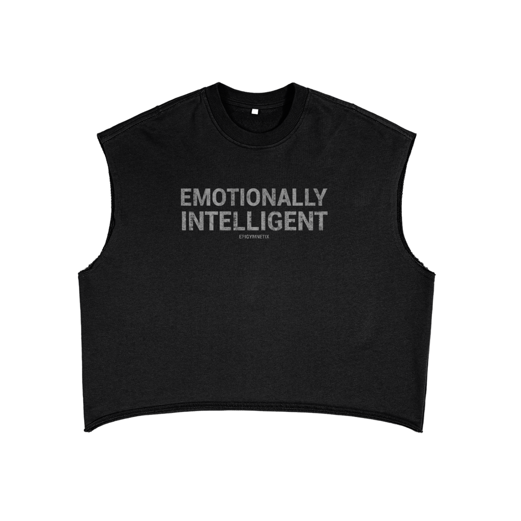 Emotionally Intelligent - French Terry Boxy Tank Top