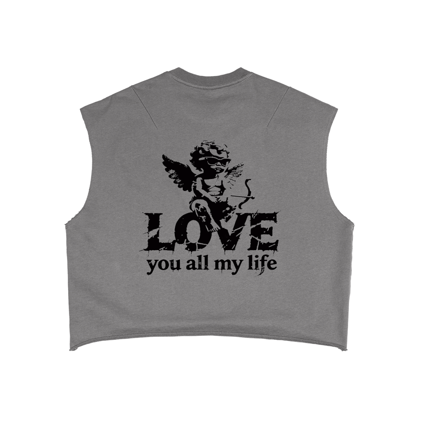 French Terry Boxy Tank Top