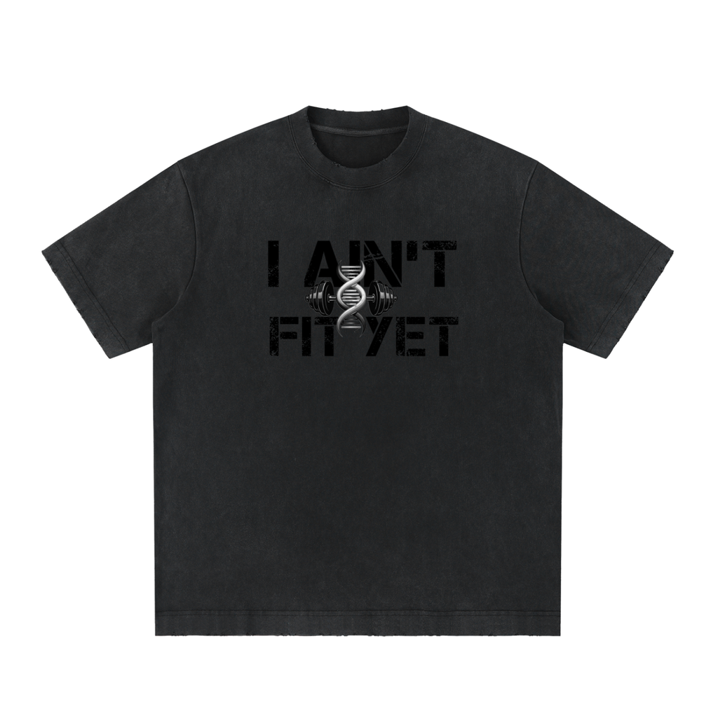 Heavyweight Vintage Washed Frayed T-Shirt