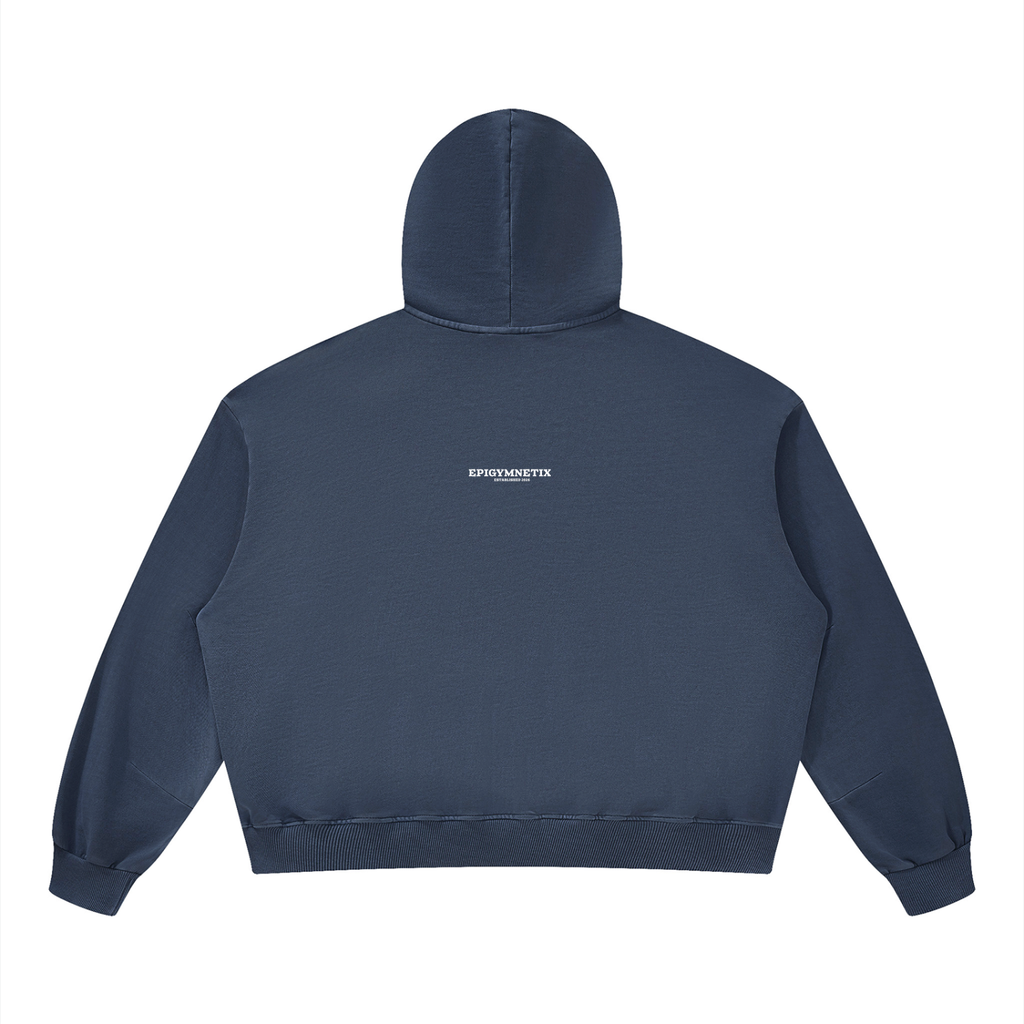 Unisex Boxy Vintage Washed Hoodie