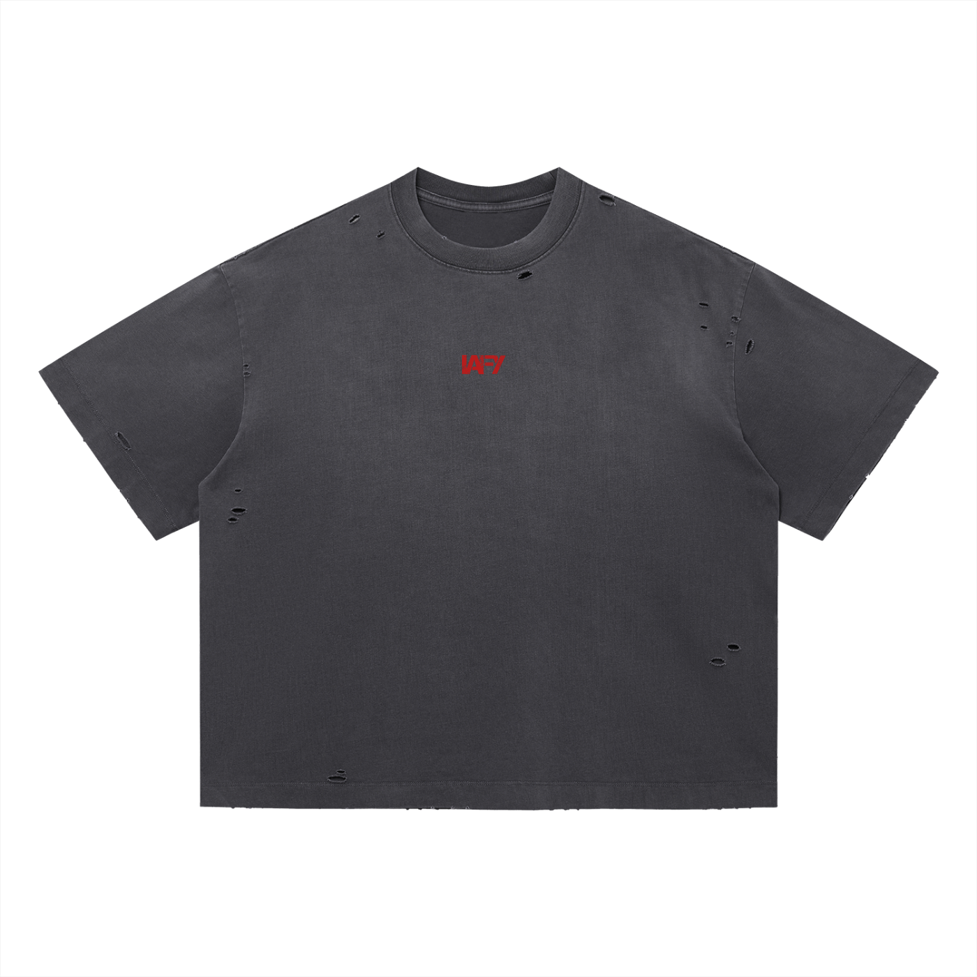 Vintage Washed Distressed Boxy Oversized T-Shirt