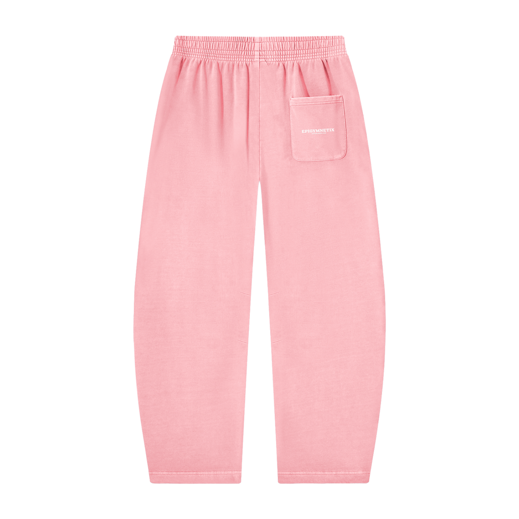 Unisex Vintage Washed Barrel Leg Sweatpants