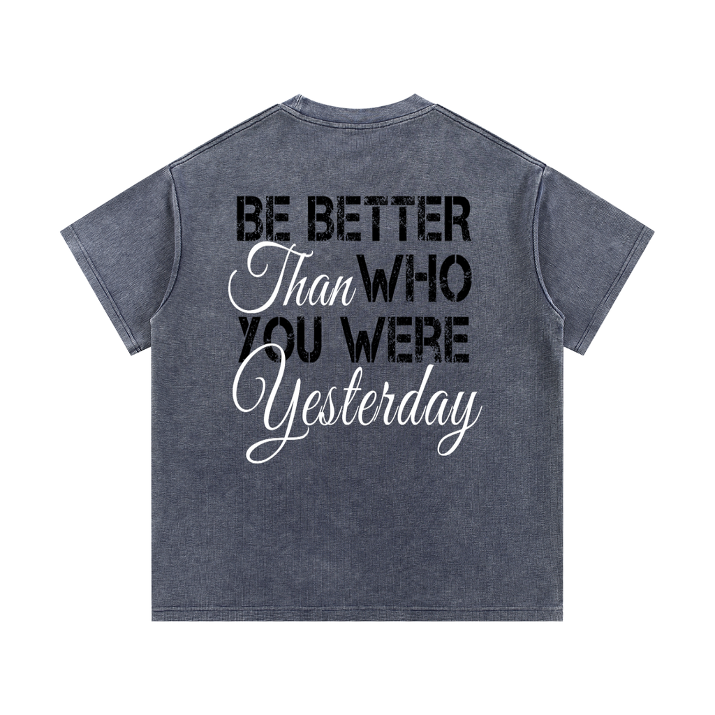 Waffle knit,T shirt