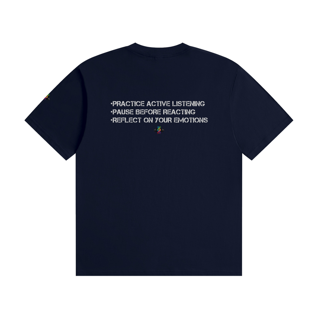 Emotionally Intelligent - Unisex Seamless Cotton T-Shirt