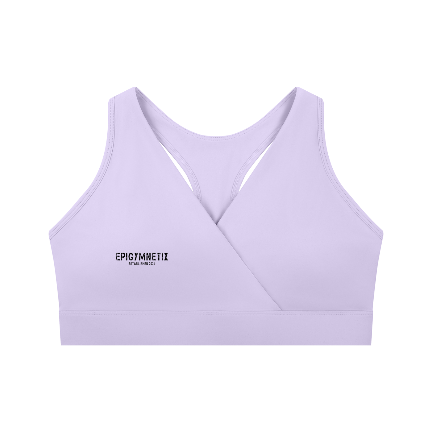 Women's Crossover V-Neck Sports Bra