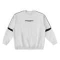 Oversized Crewneck Taped Sweatshirt