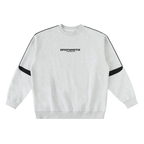 Oversized Crewneck Taped Sweatshirt