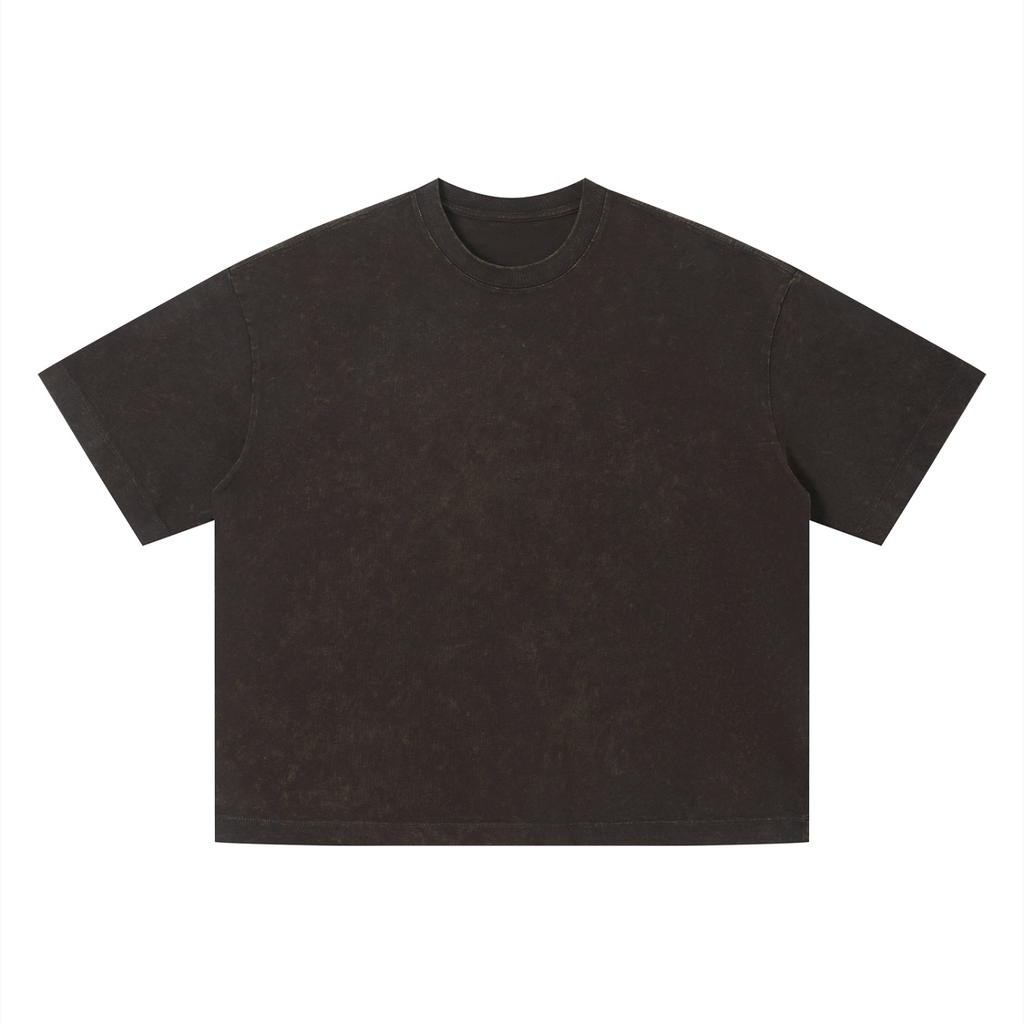 Love you all my life - Unisex Vintage Wash Boxy T-Shirt