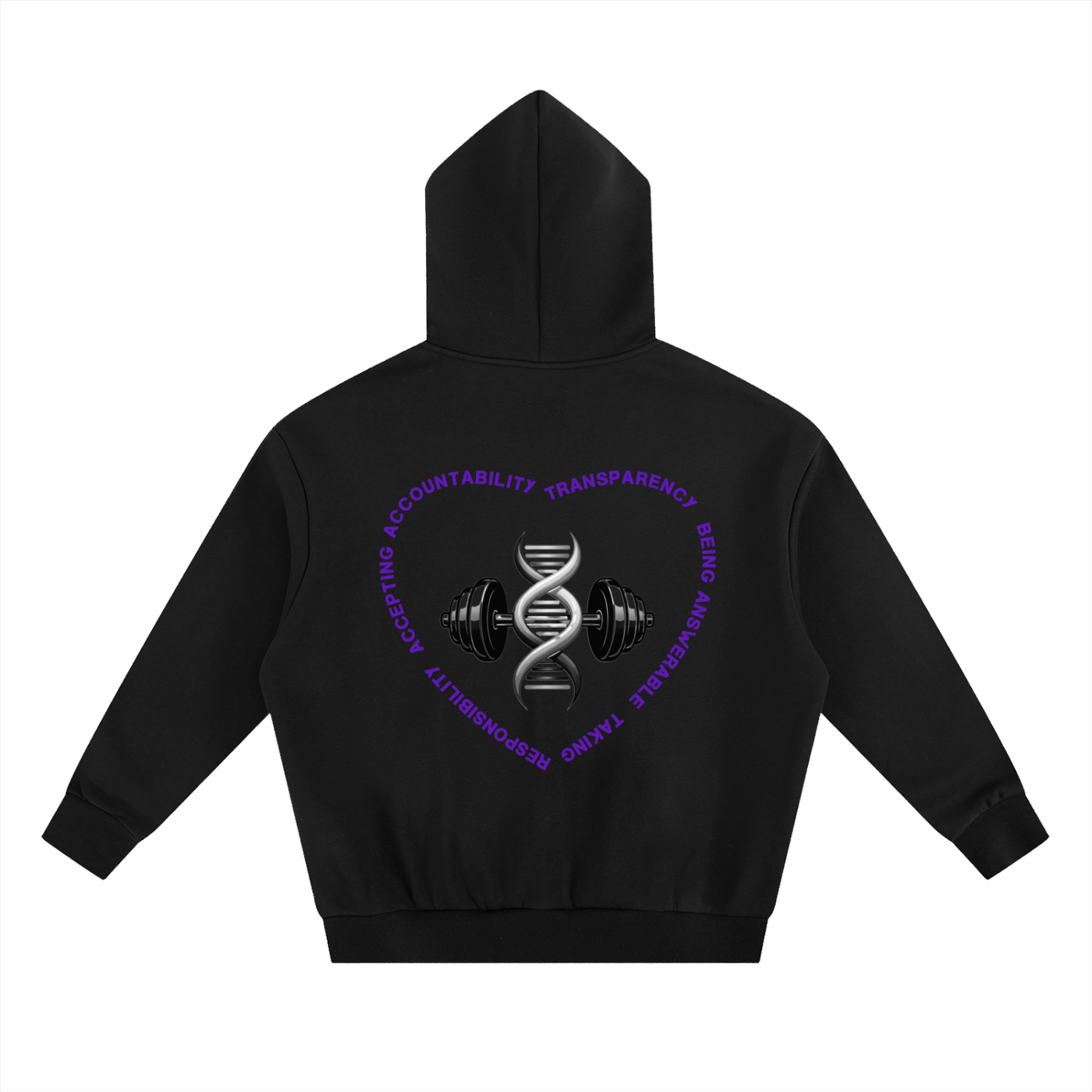 Hoodie,Accountable ,Boxy hoodie