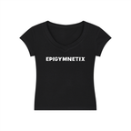 V-neck,Women,T-shirt