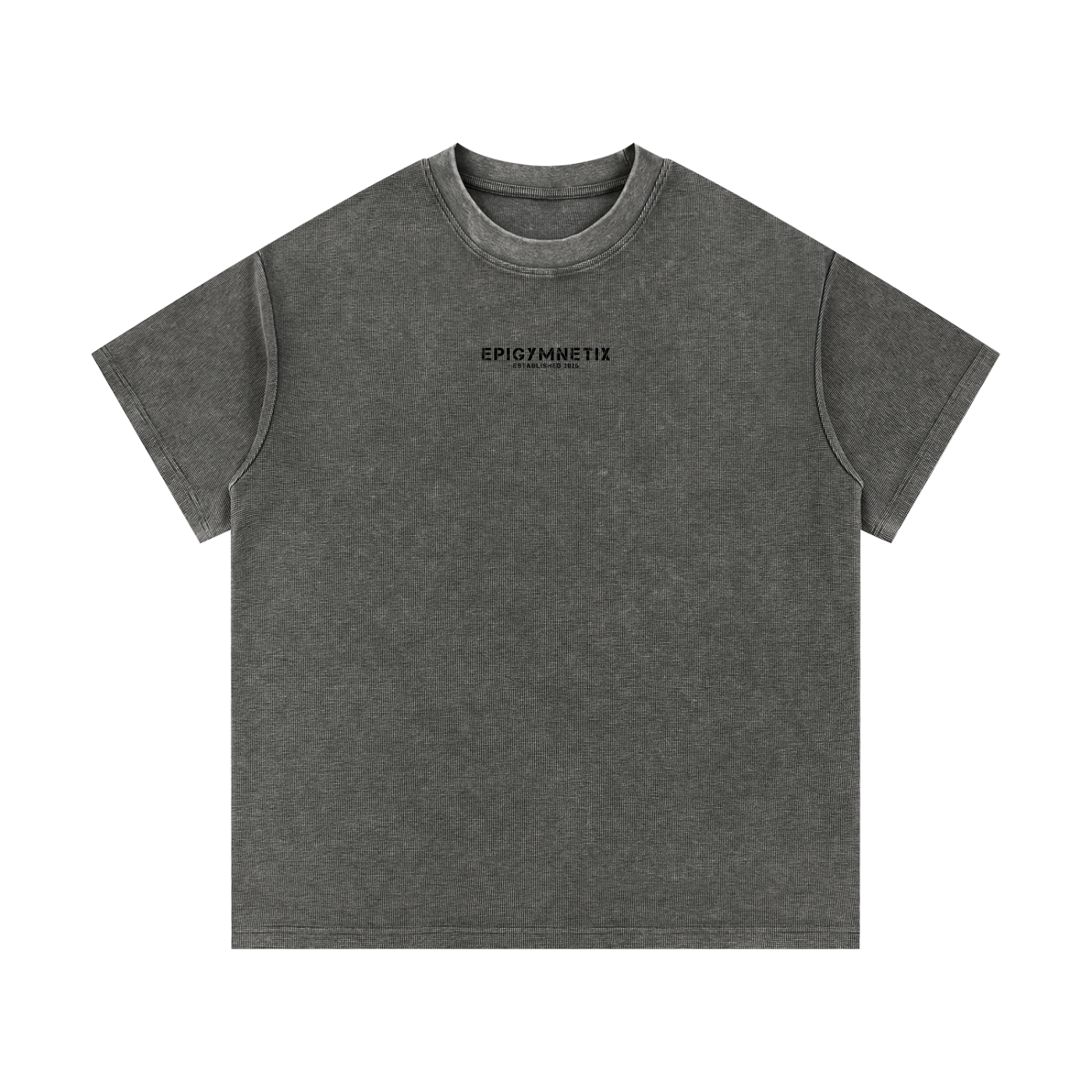 Waffle knit,T shirt