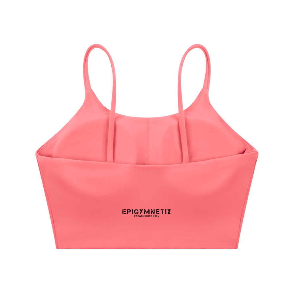 Spaghetti Strap Yoga Sports Bra