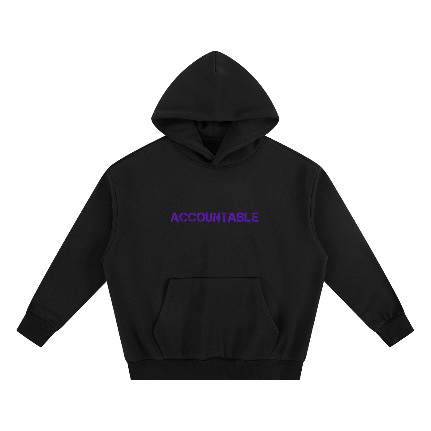 Hoodie,Accountable ,Boxy hoodie