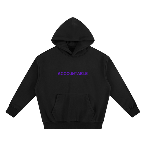 Hoodie,Accountable ,Boxy hoodie