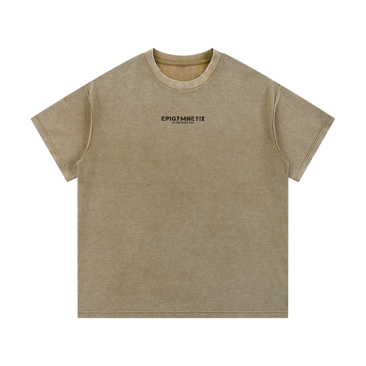 Waffle knit,T shirt