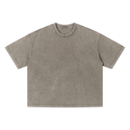 Love you all my life - Unisex Vintage Wash Boxy T-Shirt