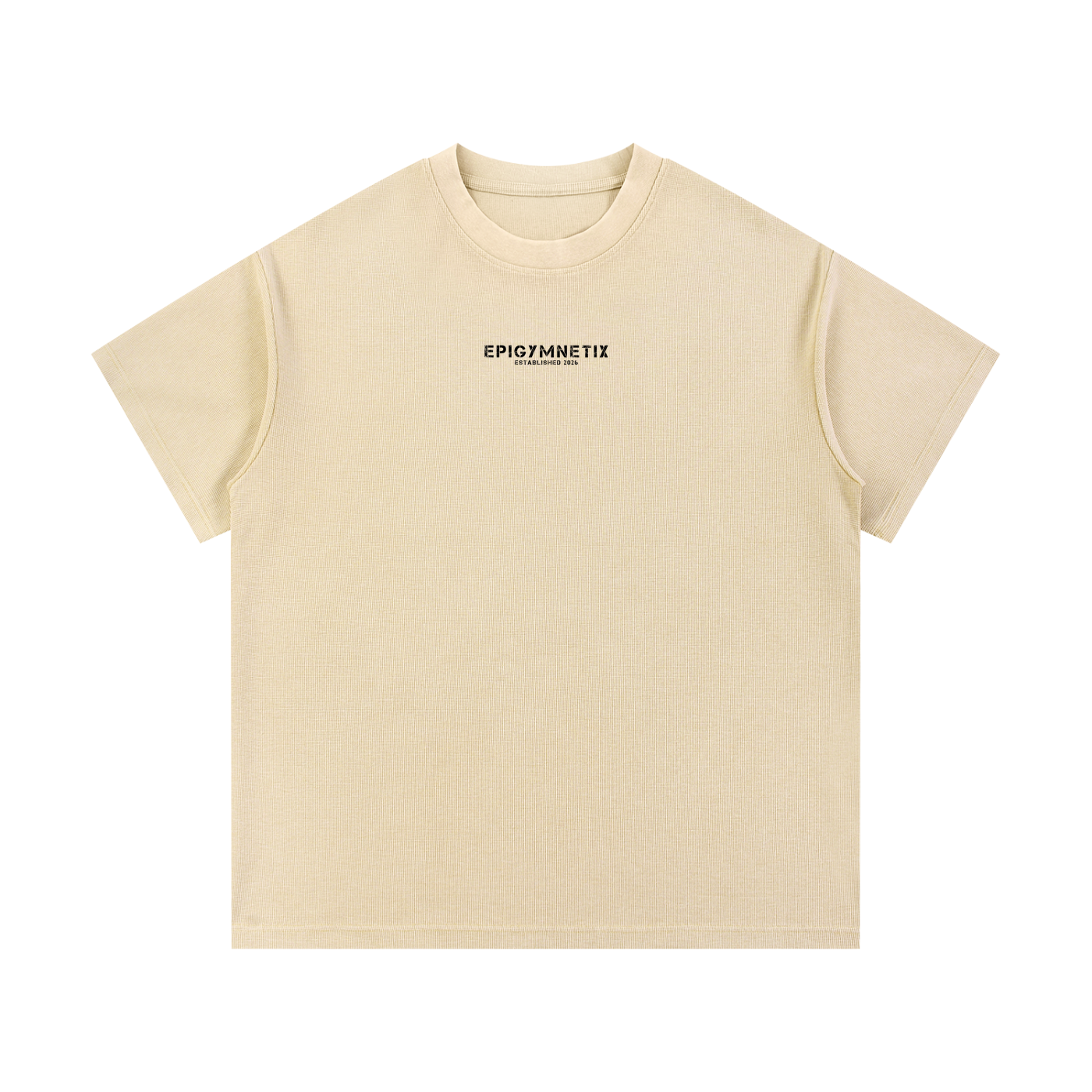 Waffle knit,T shirt
