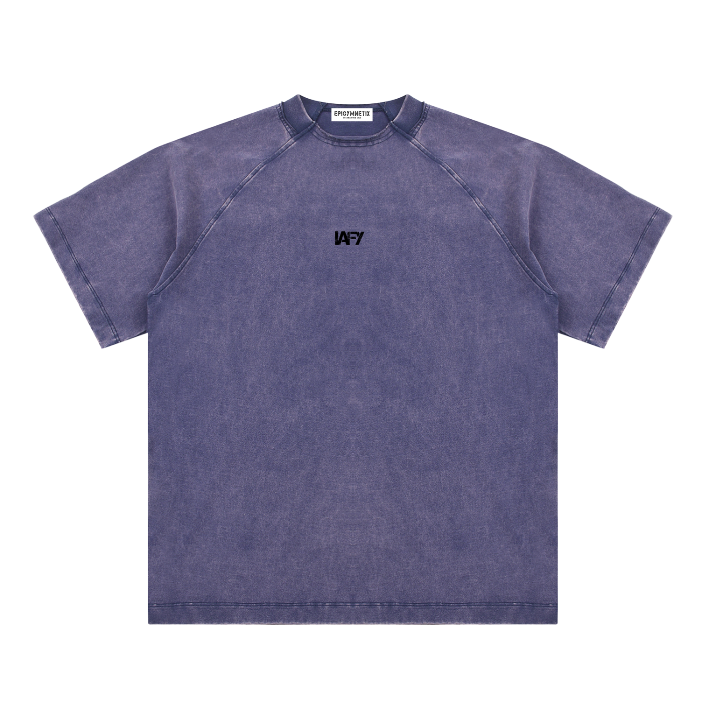 IAFY - Vintage Washed Raglan Cotton T-Shirt