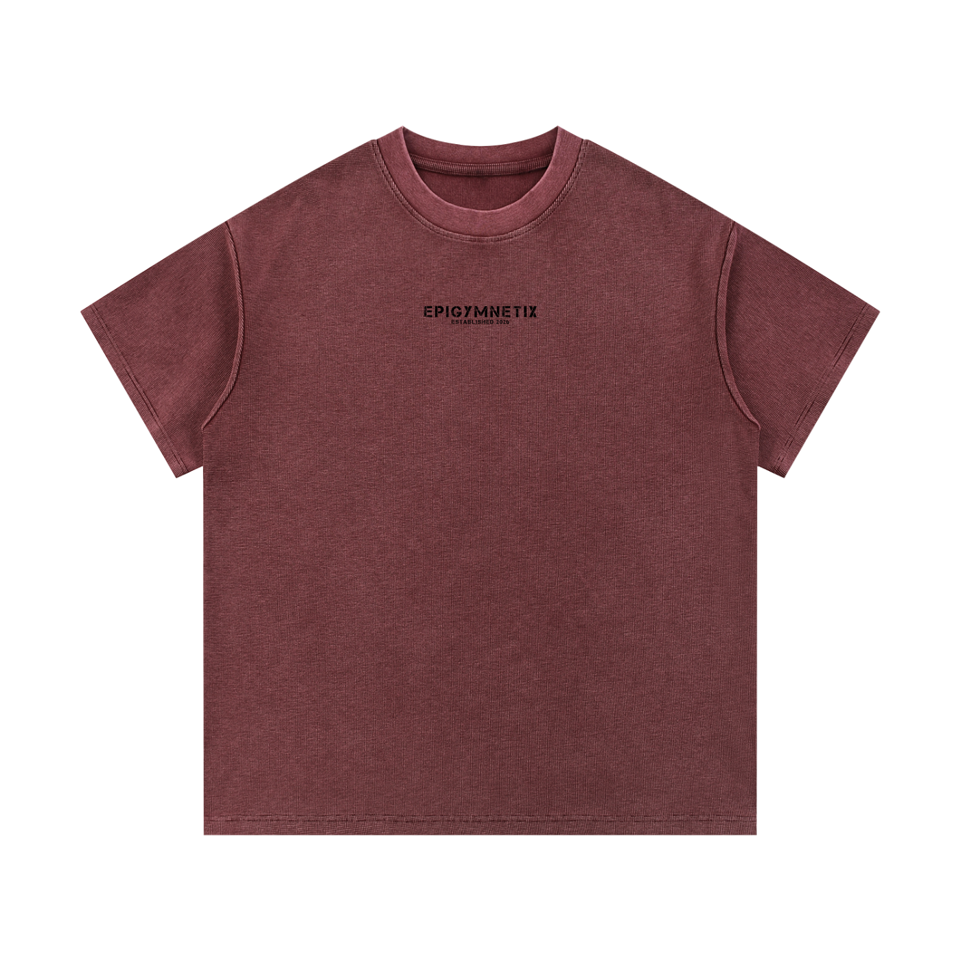 Waffle knit,T shirt