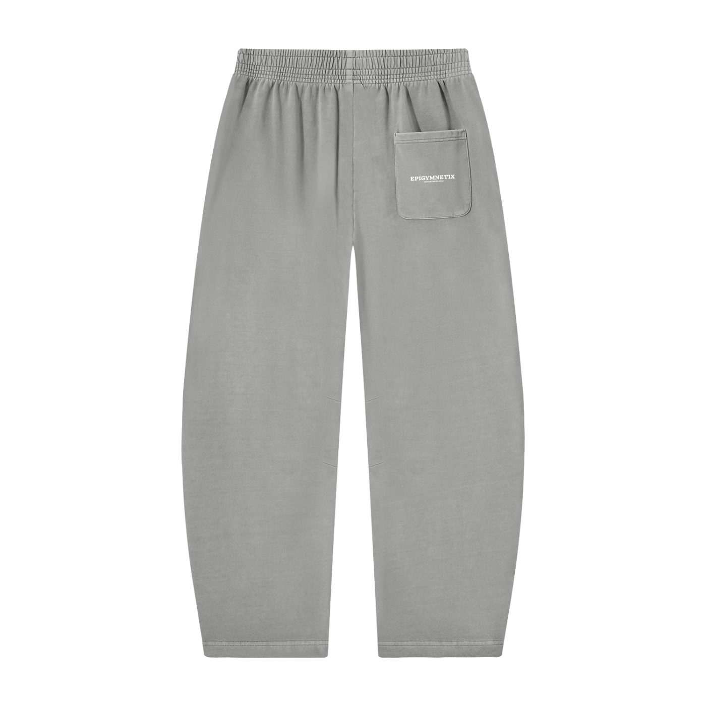 Unisex Vintage Washed Barrel Leg Sweatpants