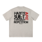 Heavyweight Vintage Washed Frayed T-Shirt