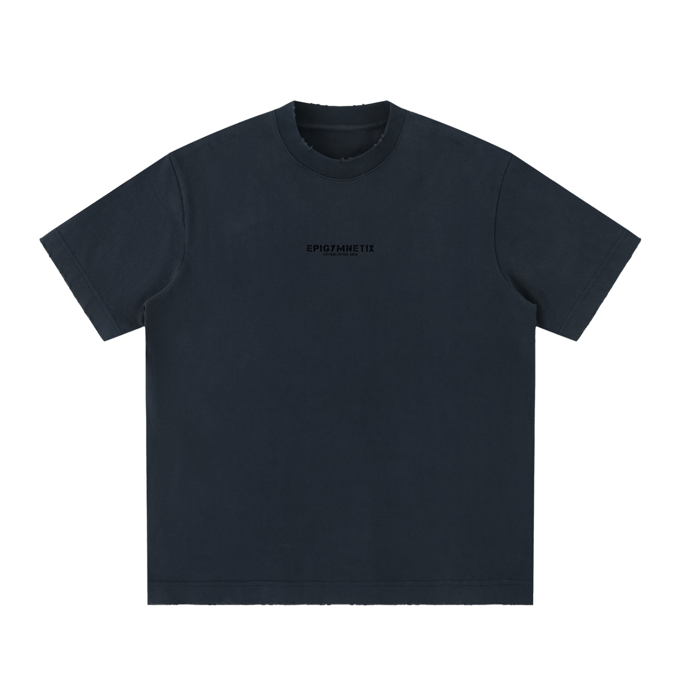 EpigymnetiX - Heavyweight Vintage Washed Frayed T-Shirt