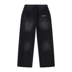 Epigymnetix - Men's Vintage Wash Wide Leg Jeans