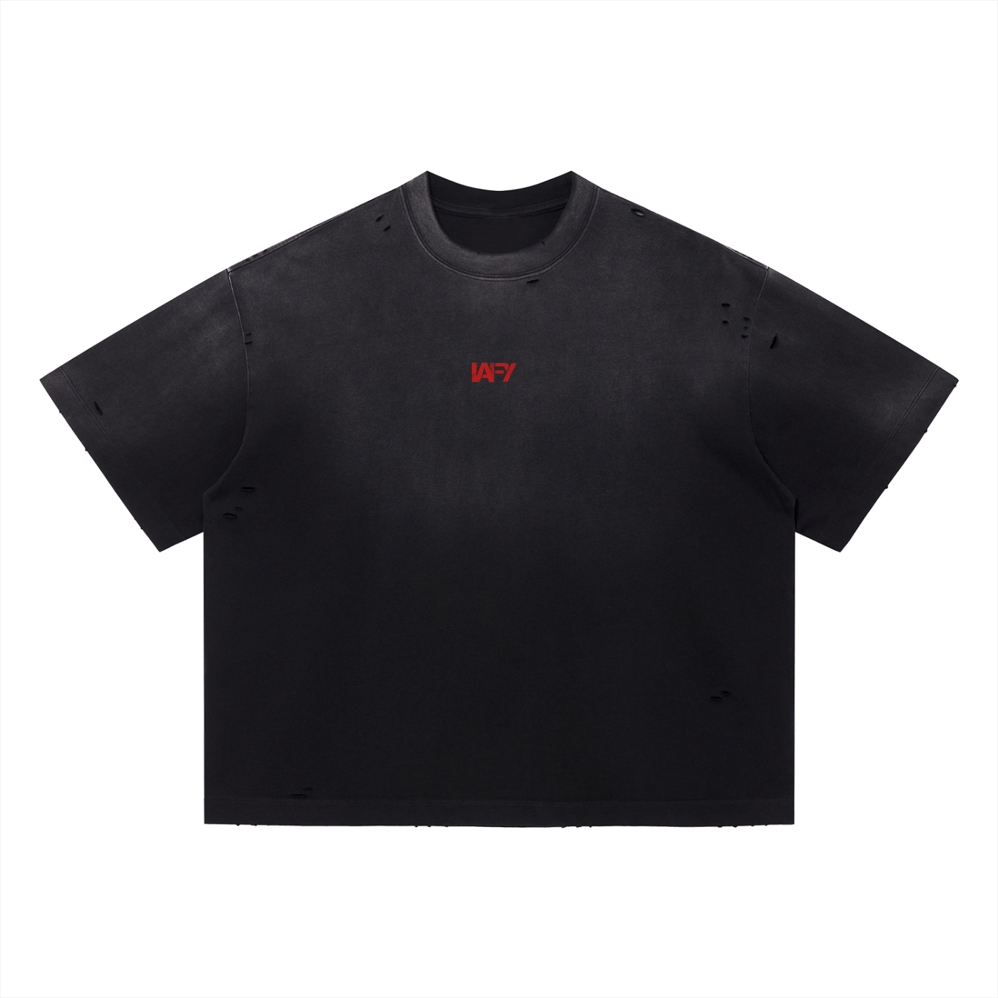 Vintage Washed Distressed Boxy Oversized T-Shirt