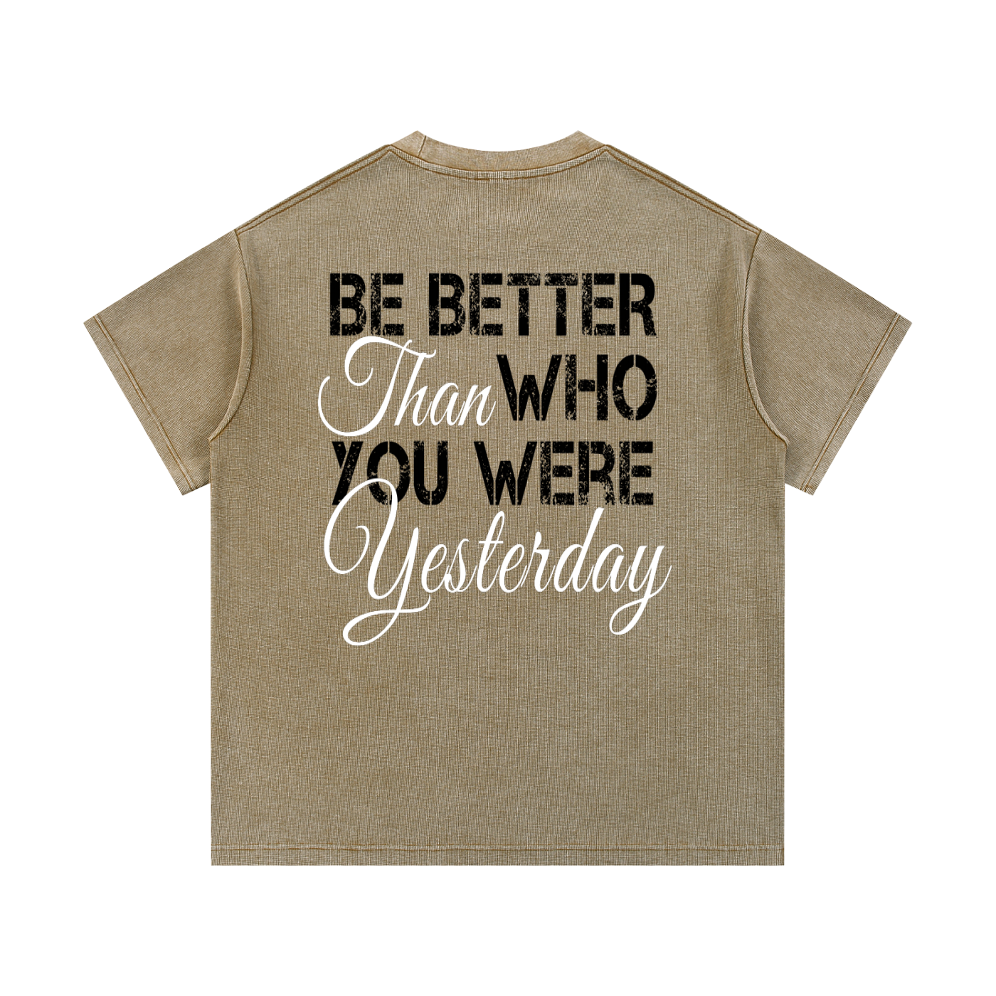 Waffle knit,T shirt