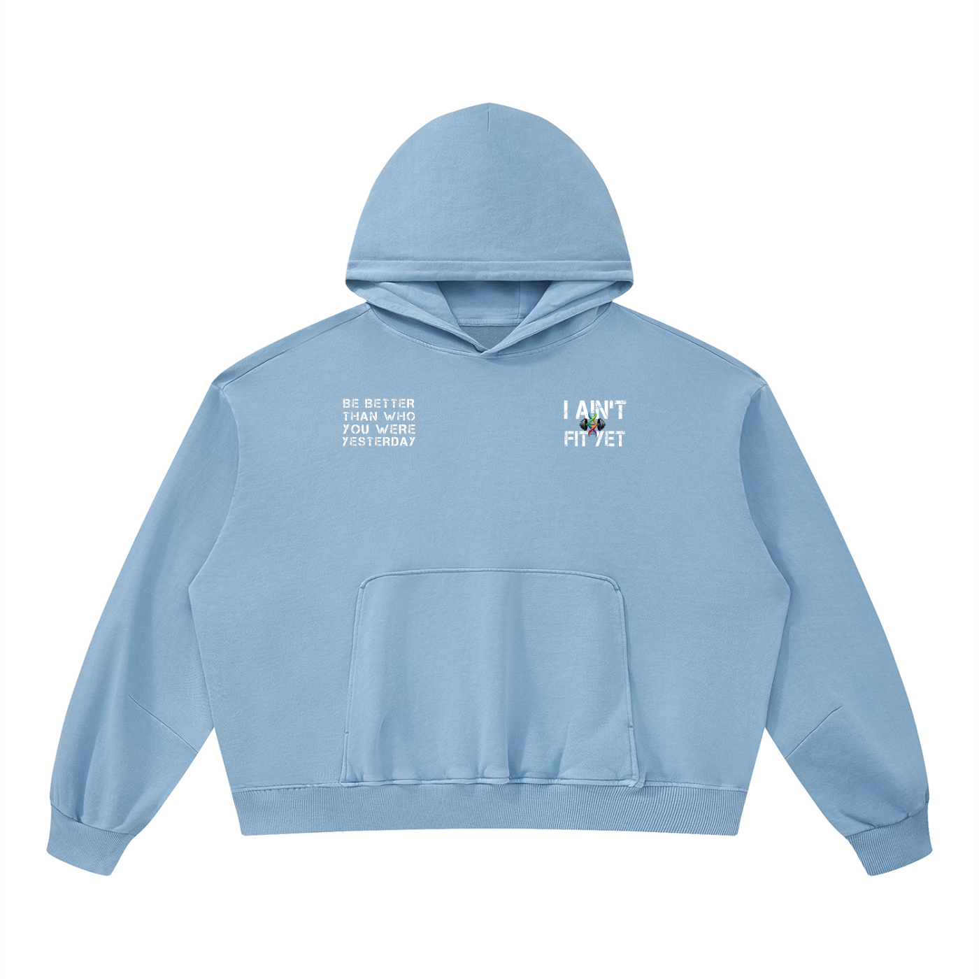 Unisex Boxy Vintage Washed Hoodie