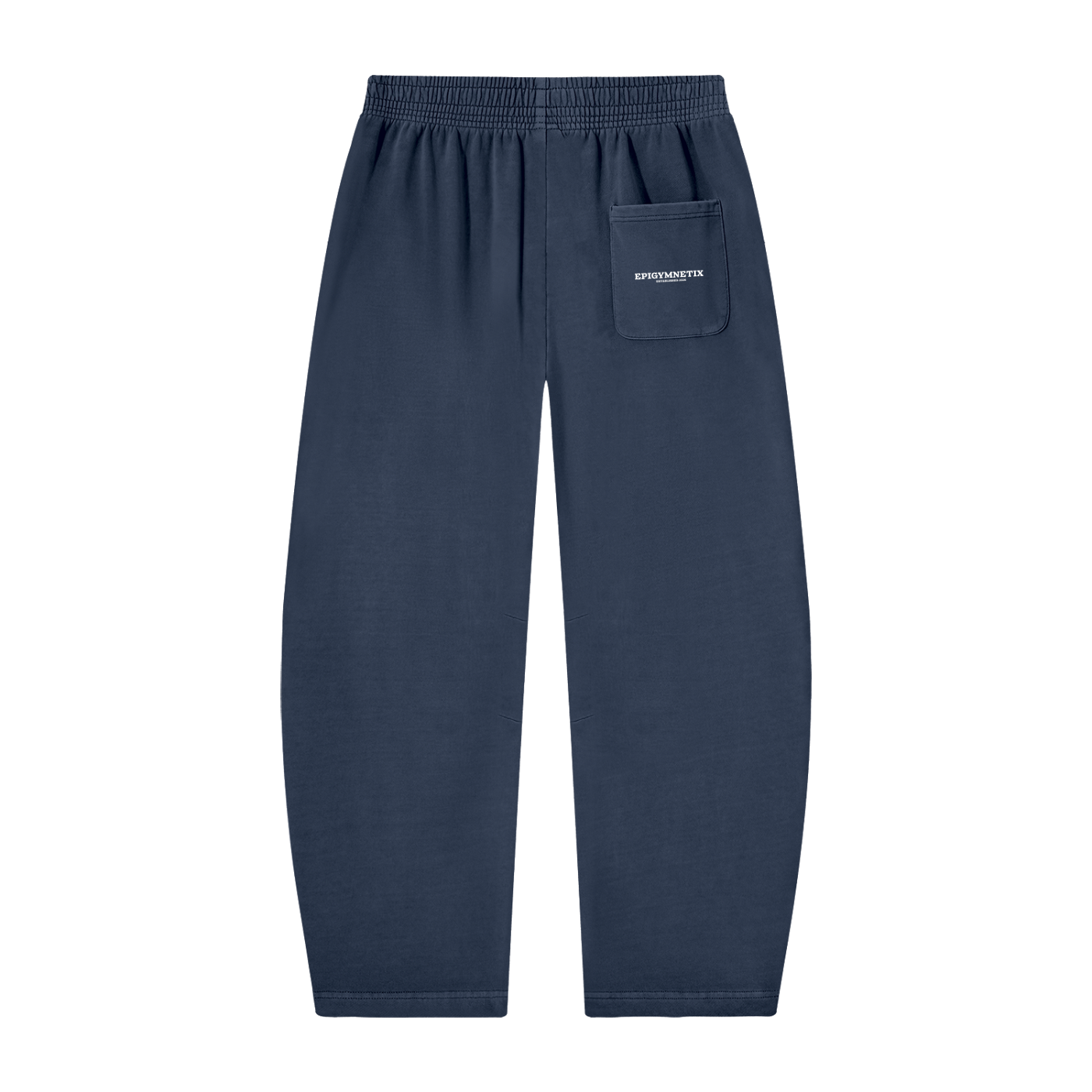 Unisex Vintage Washed Barrel Leg Sweatpants