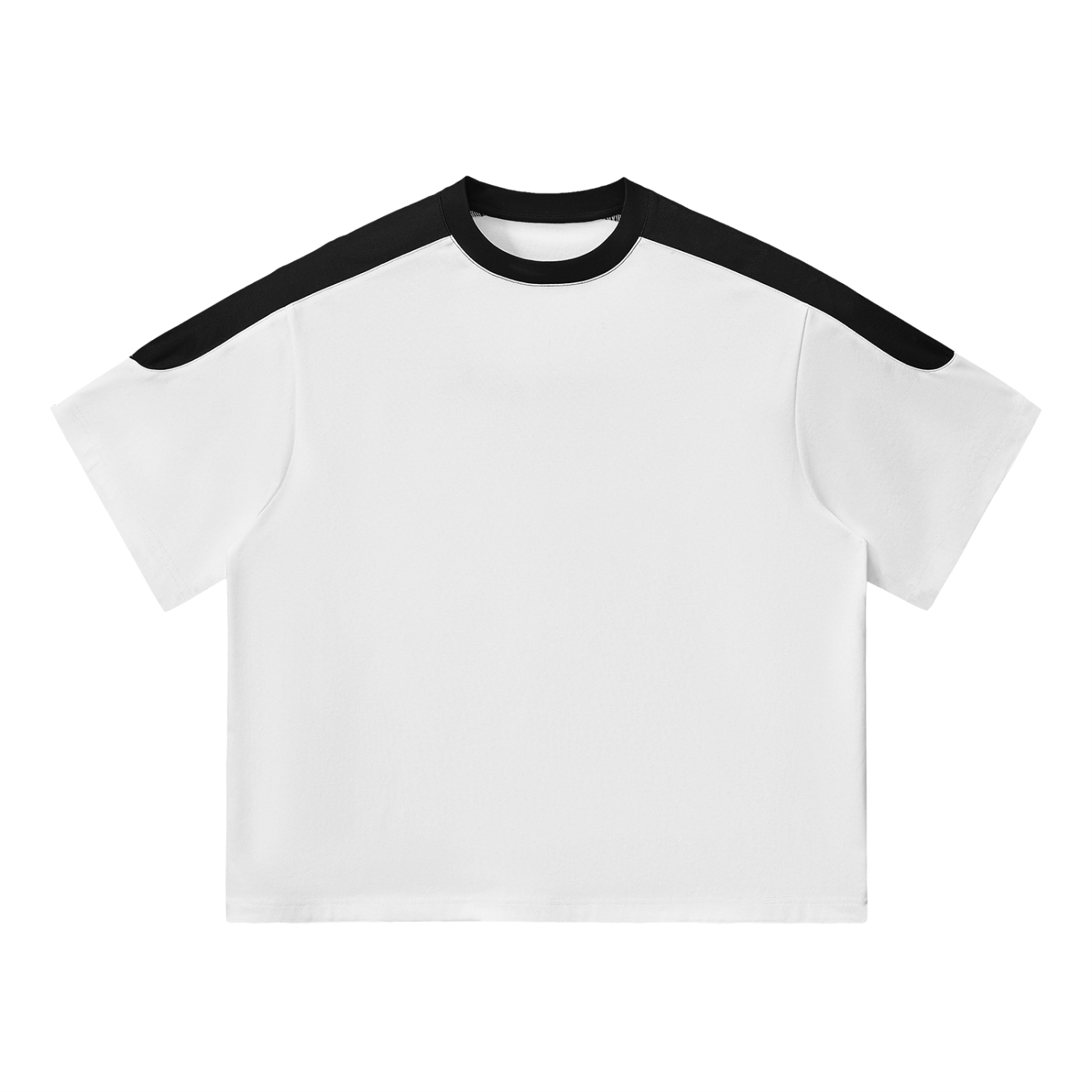 Unisex Color Block Oversized T-Shirt