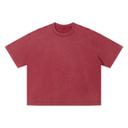Love you all my life - Unisex Vintage Wash Boxy T-Shirt