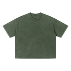 Love you all my life - Unisex Vintage Wash Boxy T-Shirt
