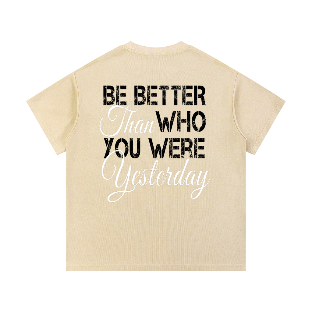 Waffle knit,T shirt