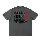 Heavyweight Vintage Washed Frayed T-Shirt