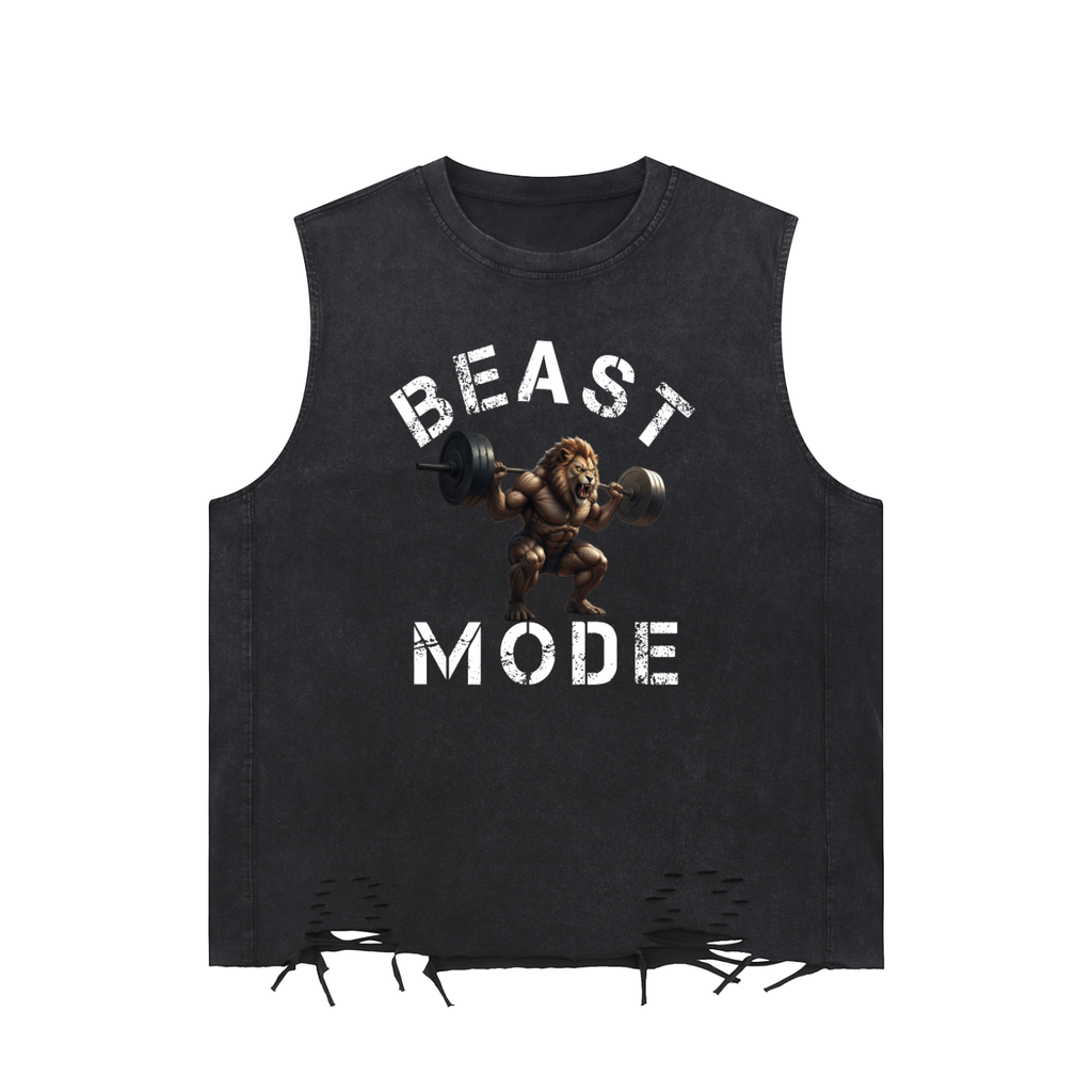 Beast mode,Sleeveless ,Tsnktop