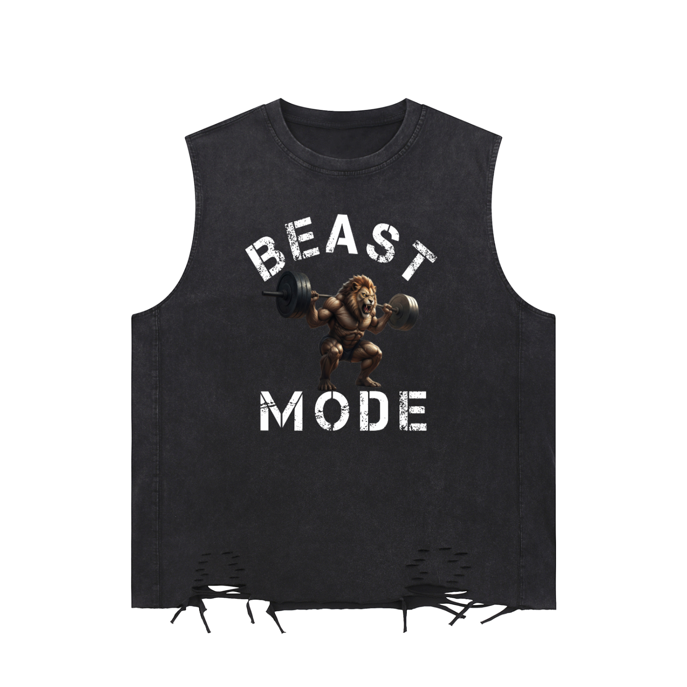 Beast mode,Sleeveless ,Tsnktop