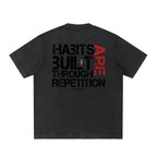 Heavyweight Vintage Washed Frayed T-Shirt