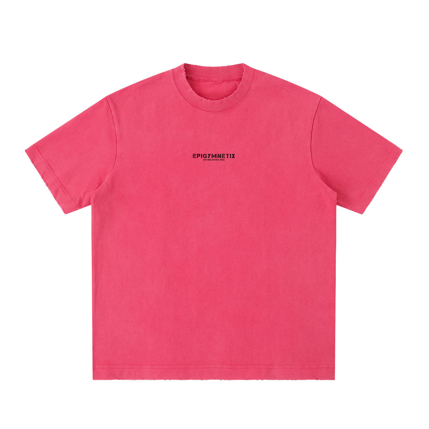 EpigymnetiX - Heavyweight Vintage Washed Frayed T-Shirt